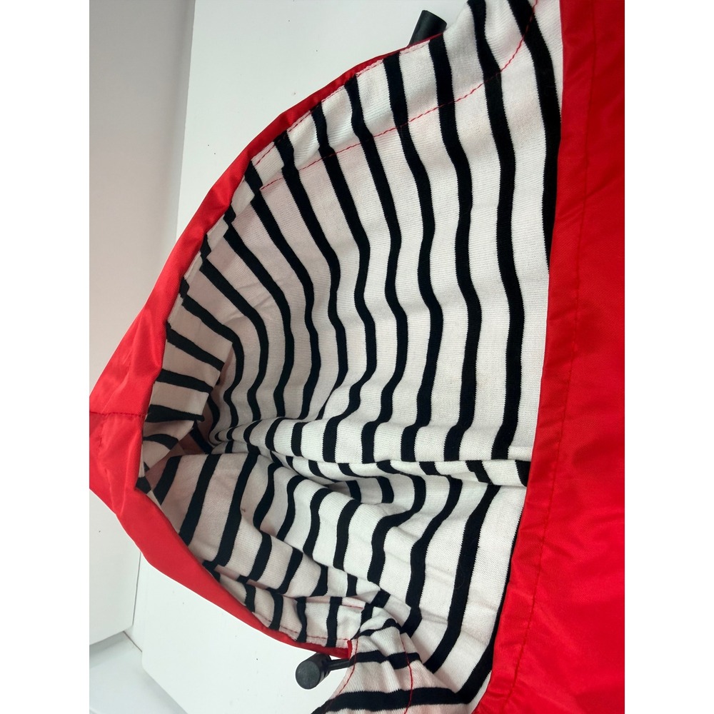 Dog Raincoat Medium Waterproof Red Hooded Jacket Reflective Lined Pet Coat - Picture 6 of 15